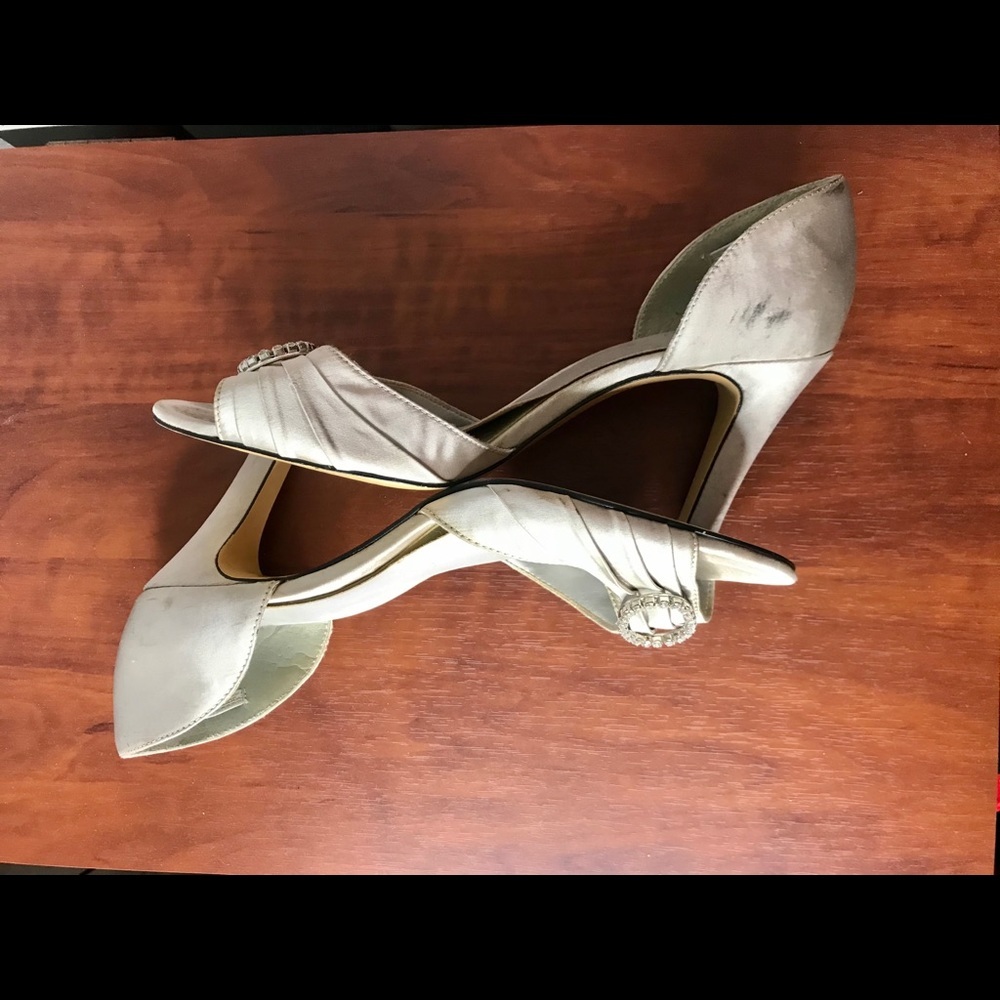 Mootsies Tootsies Peep Toe-Heels - Size 9.5 - Picture 3 of 5